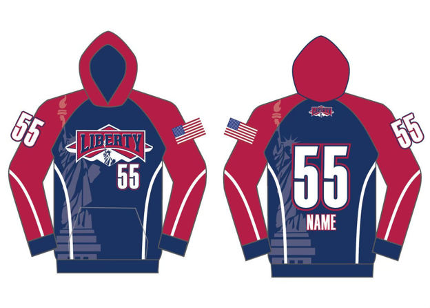 Picture of LIBERTY CUSTOM SUBLIMATED  HOODIE