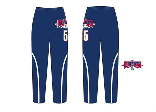 Picture of LIBERTY  CUSTOM SUBLIMATED TRACK PANTS