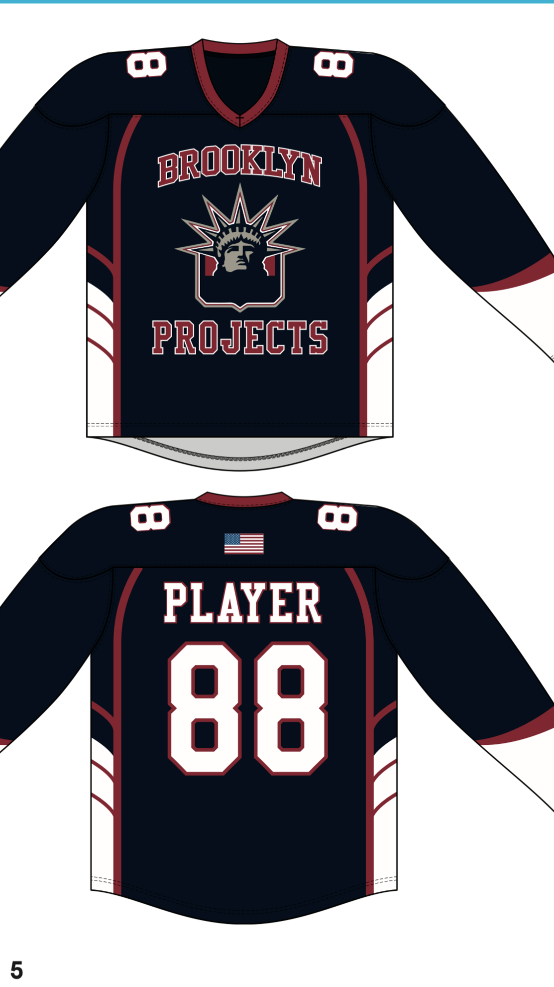 Team Pride Wear. Hockey custom apparel