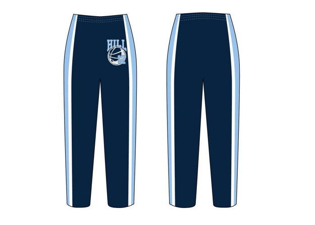 Picture of HILL  CUSTOM SUBLIMATED TRACK PANTS