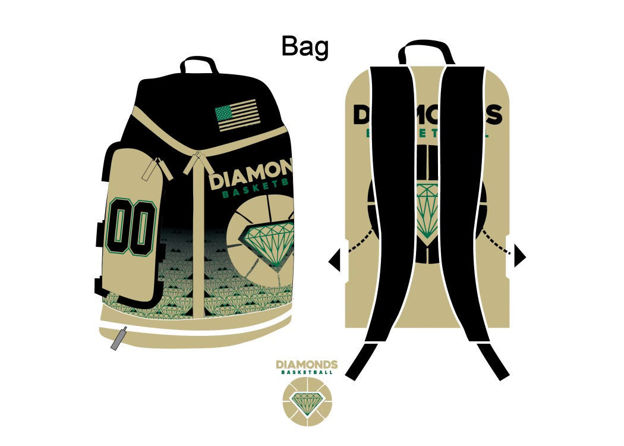 Picture of DIAMONDS CUSTOM BACK PACK