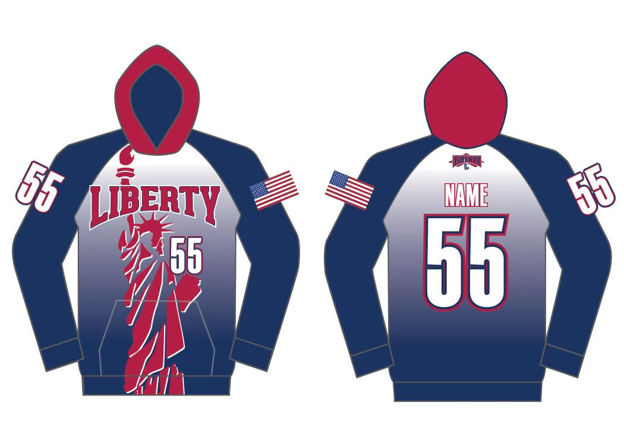 Picture of 2025 LIBERTY CUSTOM SUBLIMATED  HOODIE