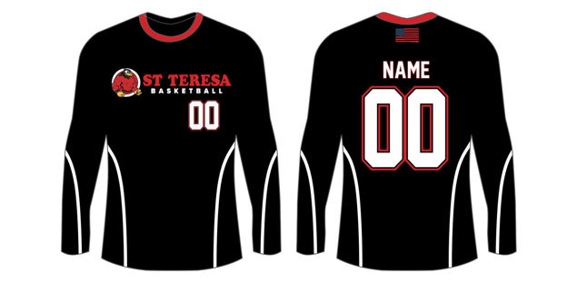 Picture of ST TERESA CUSTOM SUBLIMATED  SHOOTING SHIRT